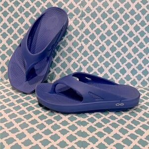 OOFOS Original Thong Sandals Lavendar Womens Size 8